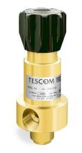 Регулятор снижения давления TESCOM 44-1313-2122-019, выходное давление 0-600 фунтов на квадратный дюйм - Латунь, Без вентиляции, с отверстиями для датчиков